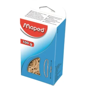 Gummistrikk MAPED 60mm 100g brun