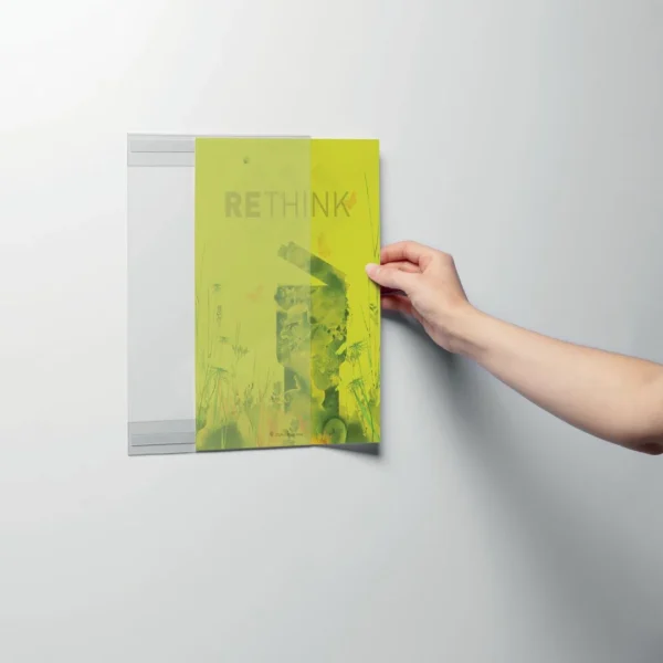 Plastlomme DURABLE rPET A4 selvkleb (5)