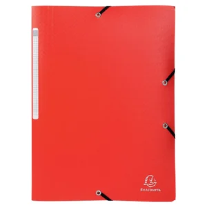 Strikkmappe EXACOMPTA Recycle A4 rød