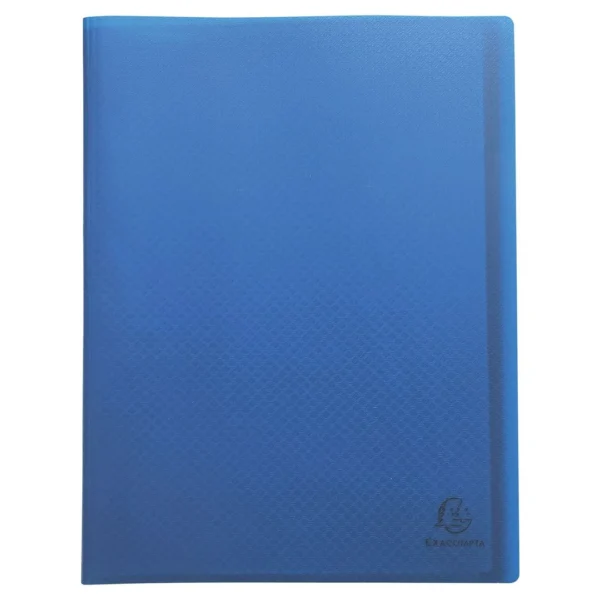 Presentasjonsmappe EXACOMPTA A4 40l blå