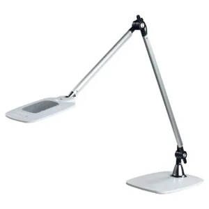 Lampe MEET Jim LED sølv/hvit