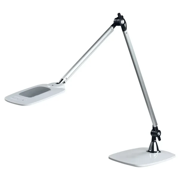 Lampe MEET Jim LED sølv/hvit