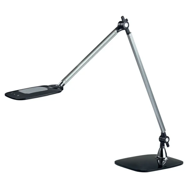 Lampe MEET Jim LED sølv/sort