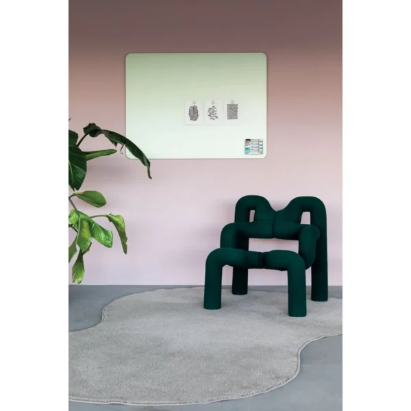 Glassboard LEGAMASTER 100x150cm grønn