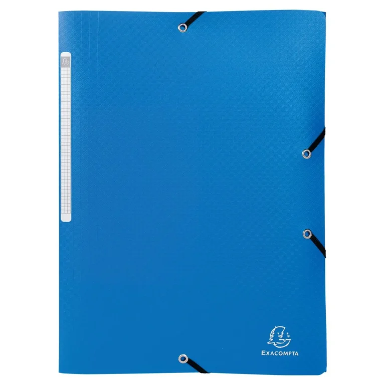 Strikkmappe EXACOMPTA Recycle A4 blå