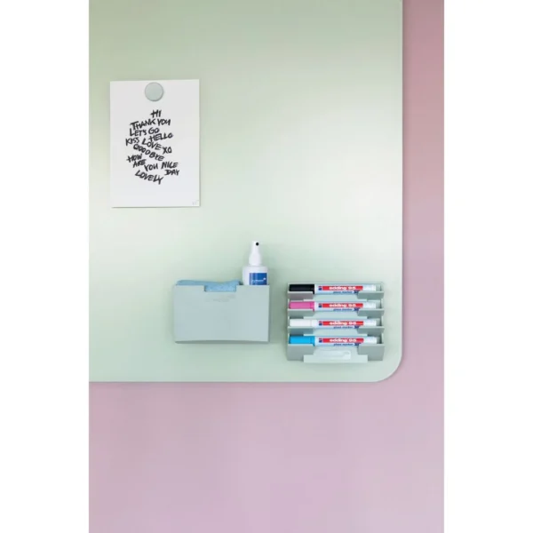 Glassboard LEGAMASTER 90x120cm grønn