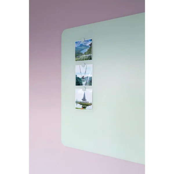 Glassboard LEGAMASTER 90x120cm grønn