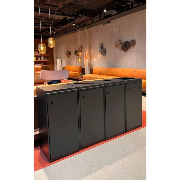 Avfallsbeholder NORDEX u/åpning 125L