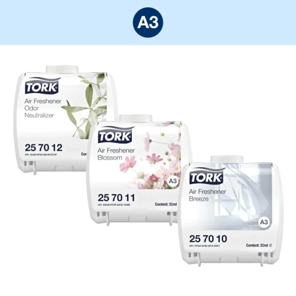 Dispenser TORK kont.luftfrisker A3 sort
