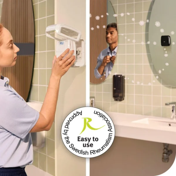 Dispenser TORK kont.luftfrisker A3 sort