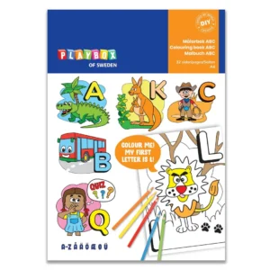 Malebok PLAYBOX ABC 32 sider