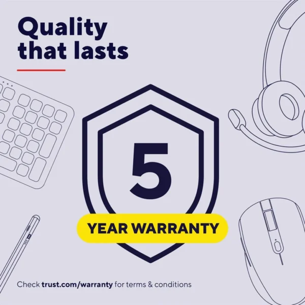 Headset TRUST Ayda USB ENC kablet