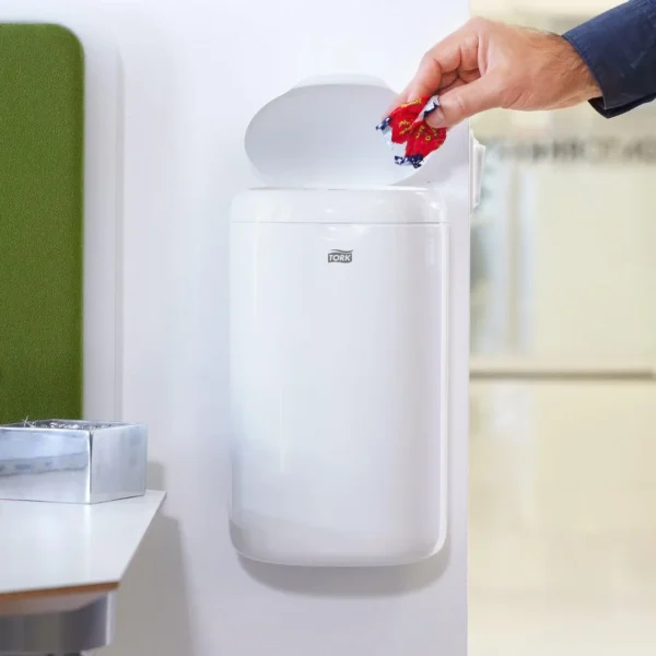 Avfallsbeholder TORK hygiene 5L B3 hvit