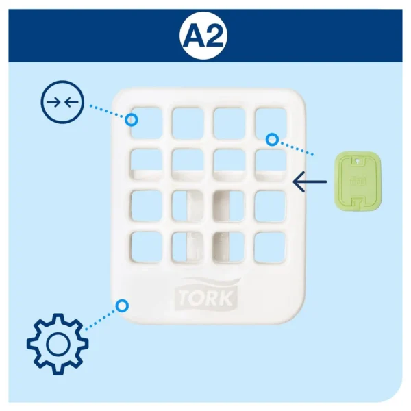 Holder TORK luftfrisker A2 hvit