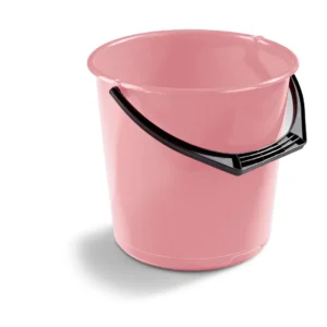 Bøtte plast 10L rosa