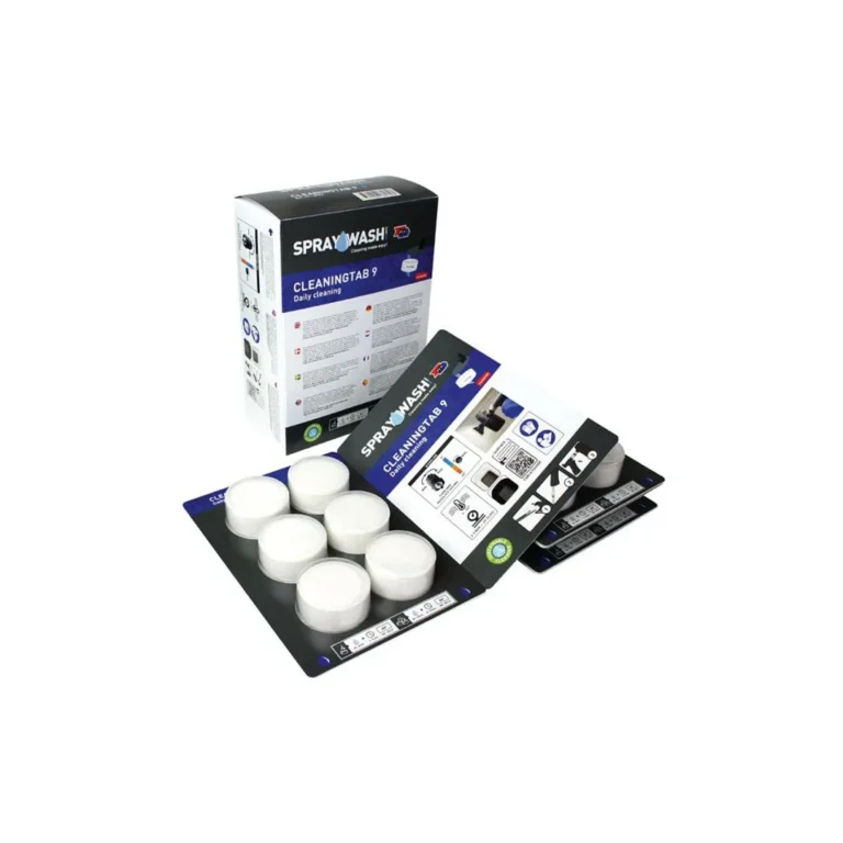 Rengjøringstablett SPRAYWASH 9 u/p (18)