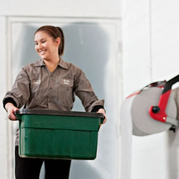 Stativ TORK vegg W1 rød/sort