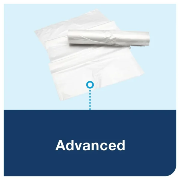 Lokk TORK avfallsbeholder 50L B1 hvit