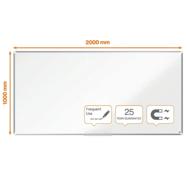 Whiteboard NOBO premium p emal 100x200cm