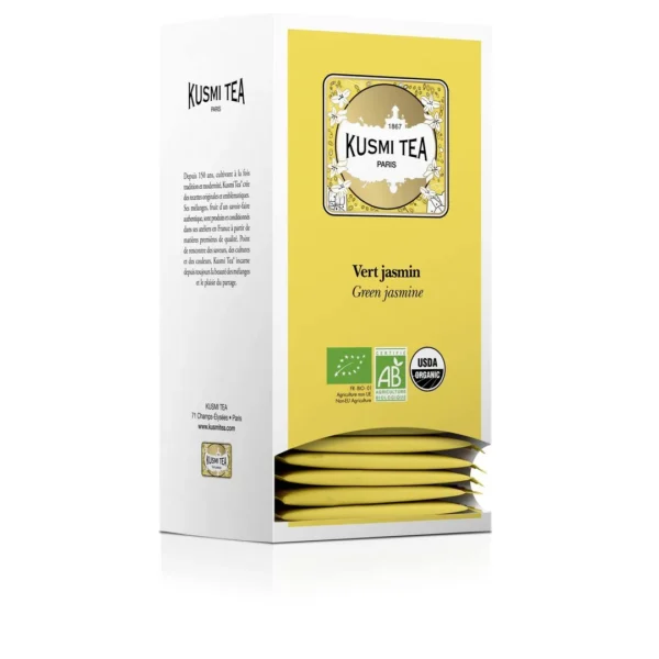 Te KUSMI økologisk jasmin grønn (25)