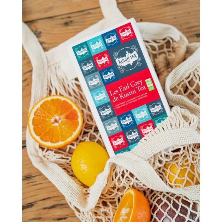 Te KUSMI økologisk Earl Grey ass. (24) - Bilde 3