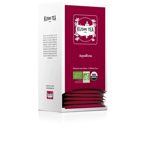 Te KUSMI økologisk Aqua Rosa urtete (25)