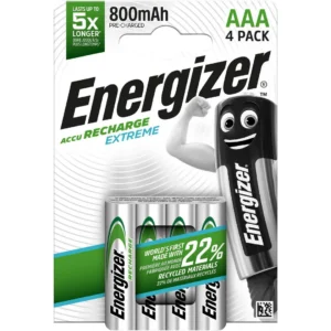 Batteri ENERGIZER Recharge X AAA/NH12(4)