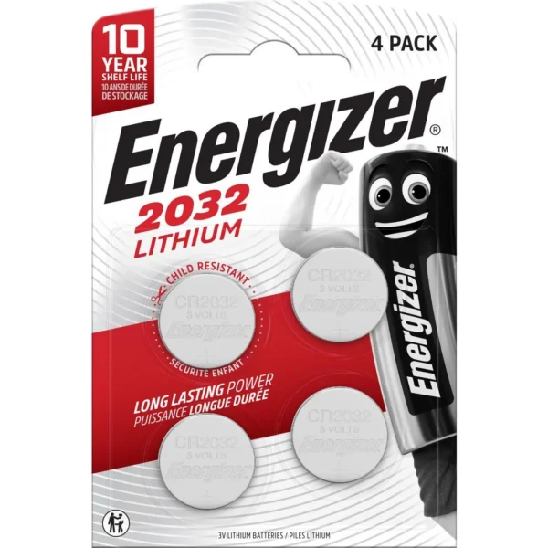 Batteri ENERGIZER Lithium CR2032 (4)