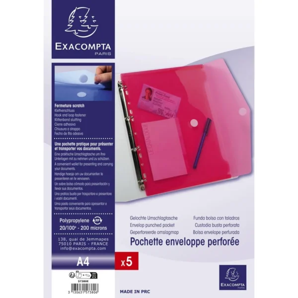 Dokumentmappe EXACOMPTA A4 ass (5)