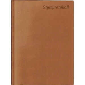 Styreprotokoll 120 blad brun