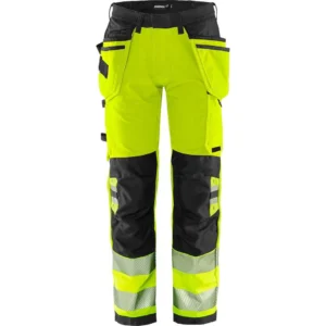 Bukse FRISTADS 2641 GLPU HiVis C52 sort