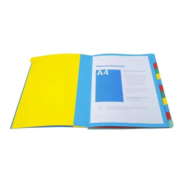 Sorteringsmappe EXACOMPTA 1-12 PP sort