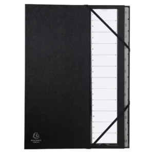 Sorteringsmappe EXACOMPTA 1-12 hard sort