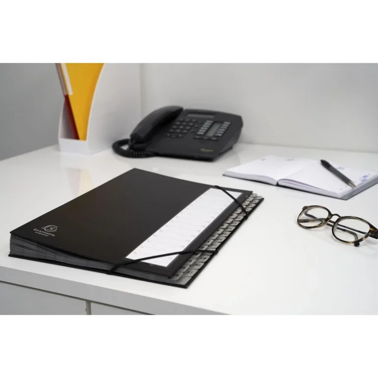 Sorteringsmappe EXACOMPTA 1-12 hard sort - Bilde 3