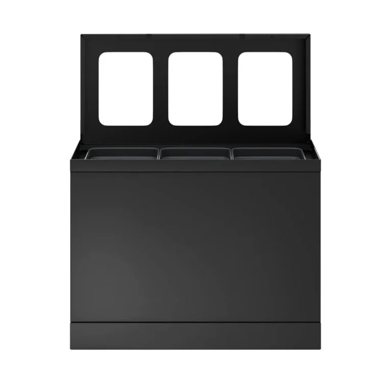 Avfallsbeholder BICA 830 3x10L antrasitt - Bilde 2
