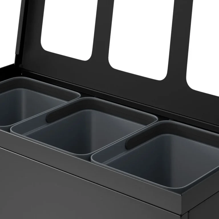 Avfallsbeholder BICA 830 3x10L antrasitt - Bilde 3