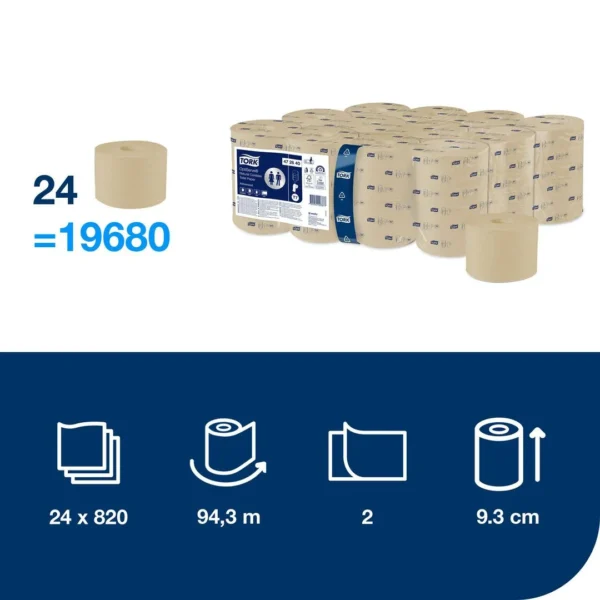 Toalettpapir TORK Adv. natur 2L T7 (24)