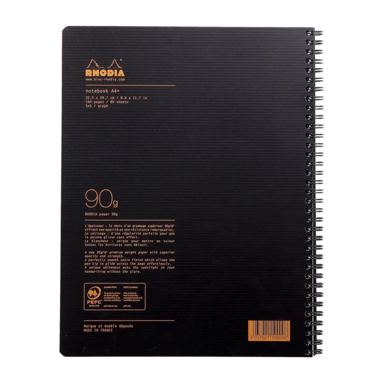 Spiralbok RHODIA Active A4+ PP rutet sor - Bilde 5