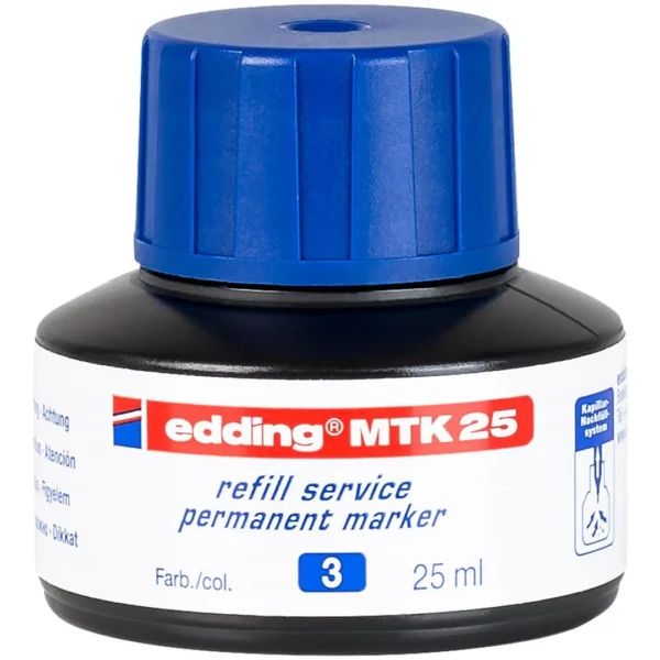 Refill EDDING permanent merkepenn blå