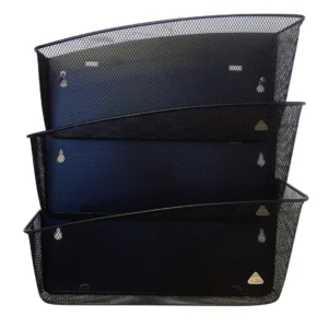 Brosjyrekurv ALBA 3 rom sort