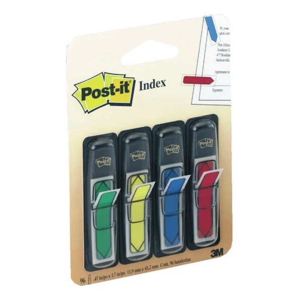 Index POST-IT 684 smal pil 5 farger