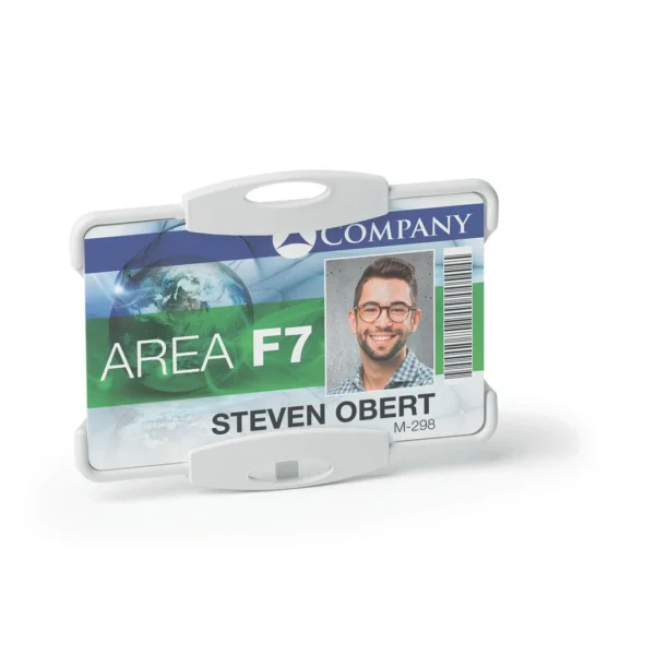 Kortholder DURABLE 1 kort grå (10)