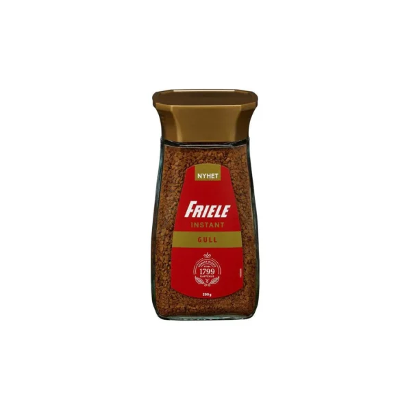 Kaffe FRIELE instant Gull glass 200g