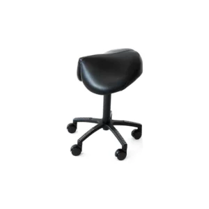 Sadelstol KENSON Flexsadel skinn sort