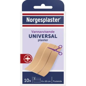 Plaster NORGESPLASTER Univ. Klipp 10stk