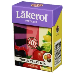 Pastiller LÄKEROL Triple Treat Mix 75g