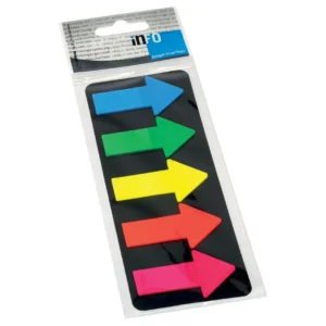 Bokmerke INFO "Big Arrow" 25x45mm ass.