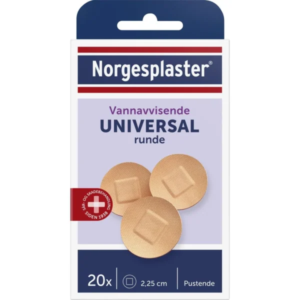 Plaster NORGESPLASTER Univ. Runde 20stk