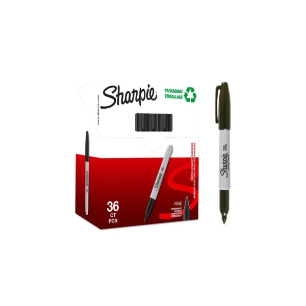 Merkepenn SHARPIE F sort (36)