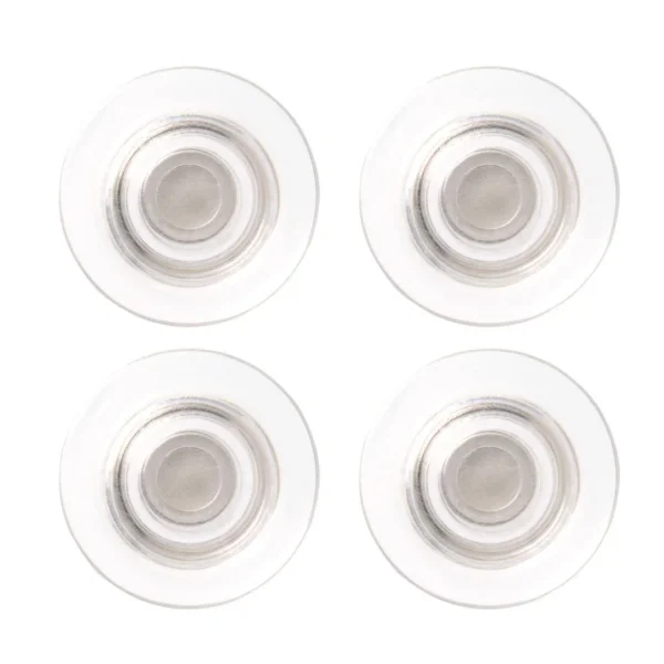 Magnet NOBO f/glasstavle transparent (4)